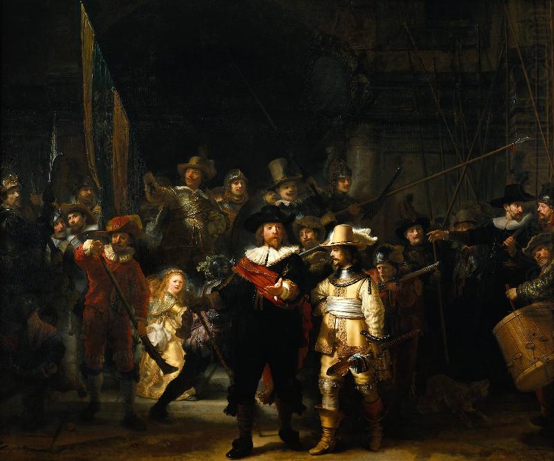 The Night Watch, REMBRANDT Harmenszoon van Rijn